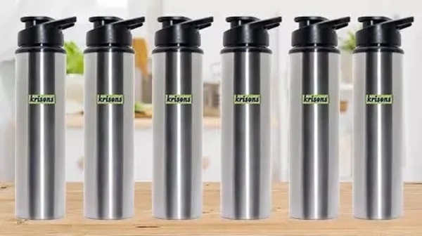 STAINLESS STEEL1000ML(1 LITER APPROX) WATER BOTTLE FOR SCHOOL,COLLAGE,OFFICE,GYM