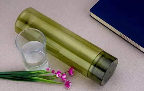 PET H2O Fridge Water Bottle For School / College / Office Water Bottle Set Of 3 Pic - 1000 ML - 1000ML