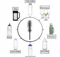 StyleIIn Stainless Steel Sipper 1 Litre Leakage Proof Water Bottle For Home & Kitchen,Office,School,Gym,Travelling (With Free Bottle Cleaning Brush) (Pack Of-01, 1000ML) - 1000ML