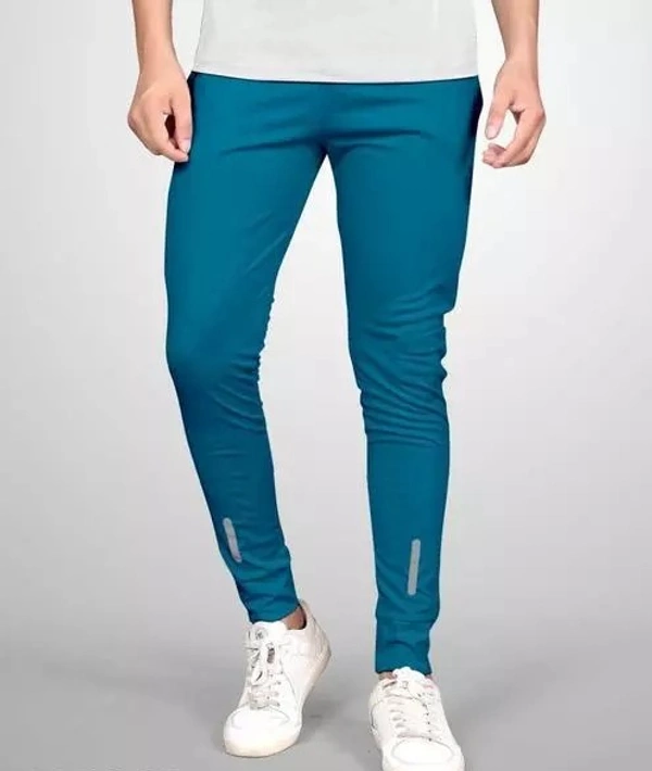 STI Men's Solid Blue Track Pants