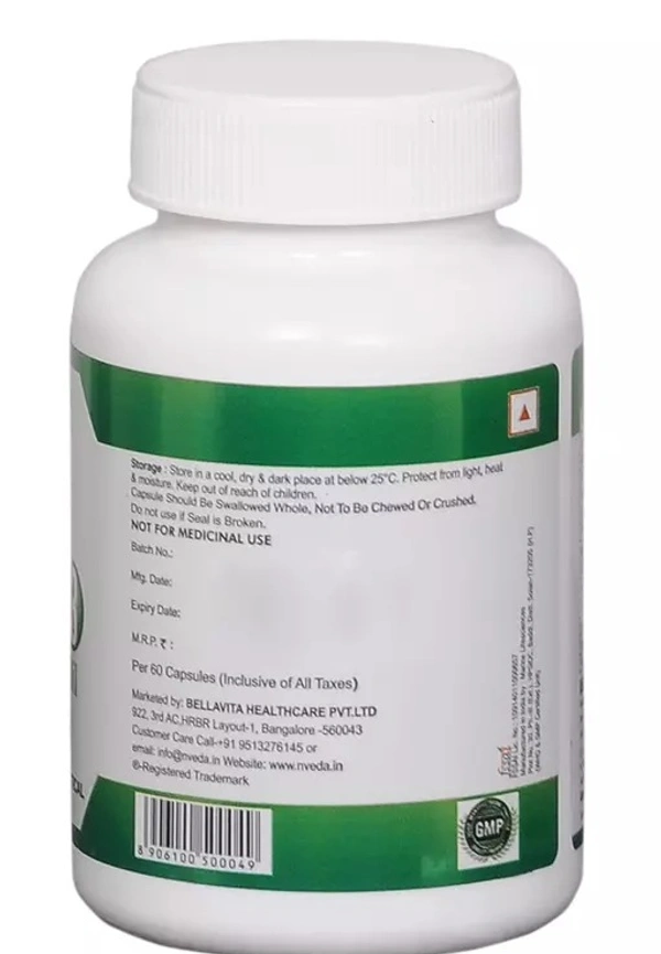Nveda 3 Fish Oil (1000 mg 3, with 180 mg EPA & 120 mg DHA) (60 Softgels)