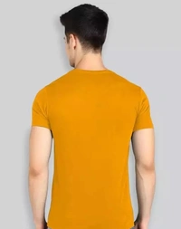 Lux Nitro Men Solid Round neck Sun Flower T-Shirt Pack of 1 - S
