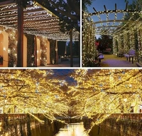 45 Feet Long LED Power Pixel Serial String Light, 360 Degree Light in Bulb/ Copper Led Pixel String Light for Home Decoration Diwali, Christmas.