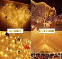 45 Feet Long LED Power Pixel Serial String Light, 360 Degree Light in Bulb/ Copper Led Pixel String Light for Home Decoration Diwali, Christmas.