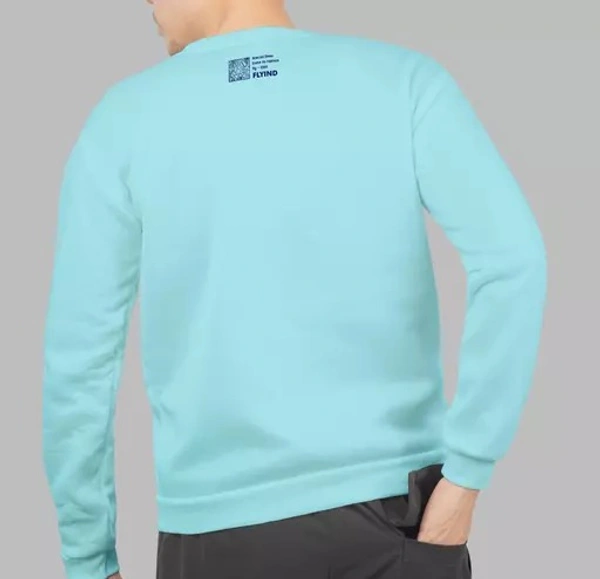 Mens winter wear round neck & hoodie multicolour sweatshirt - XXL