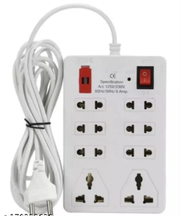 TOREDA MINI BOOK 8+1 EXTENSION CORD - Free Size