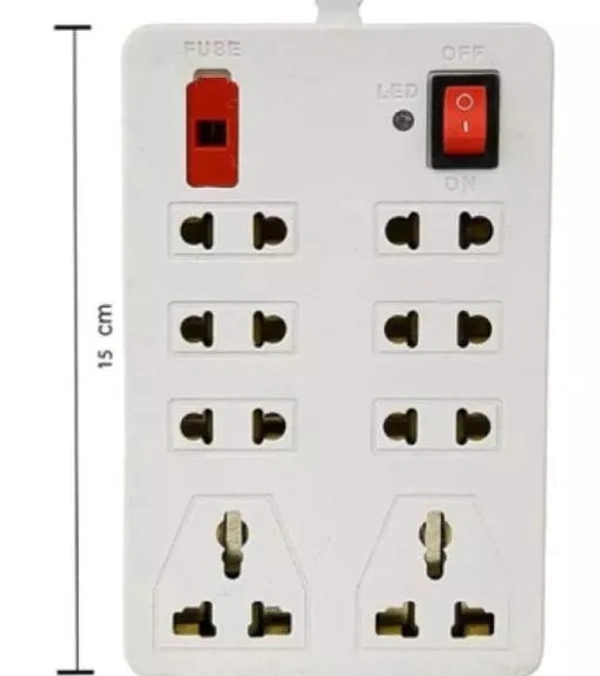 TOREDA MINI BOOK 8+1 EXTENSION CORD - Free Size