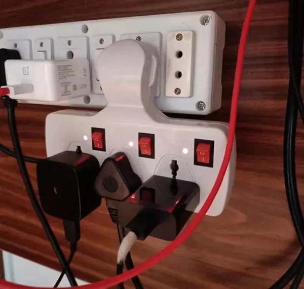 Adapter Multi Outlet & Surge Protectors Extension Board | Extension Cord - Free Size
