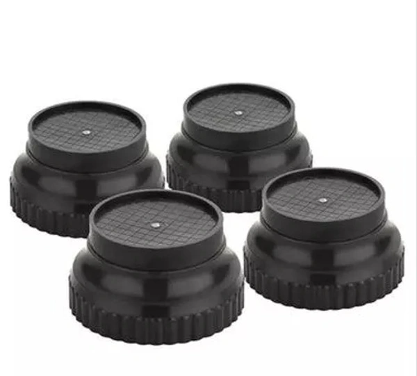 Oblivion Multi-Purpose 4 Pieces Round Plastic Legs Foot And Stand - Free Size