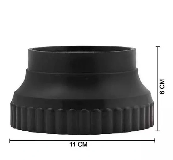 Oblivion Multi-Purpose 4 Pieces Round Plastic Legs Foot And Stand - Free Size