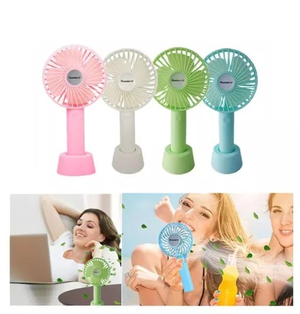 Eternal Classics Portable Fan Series Mini Fan Pack Of 2 - Free Size