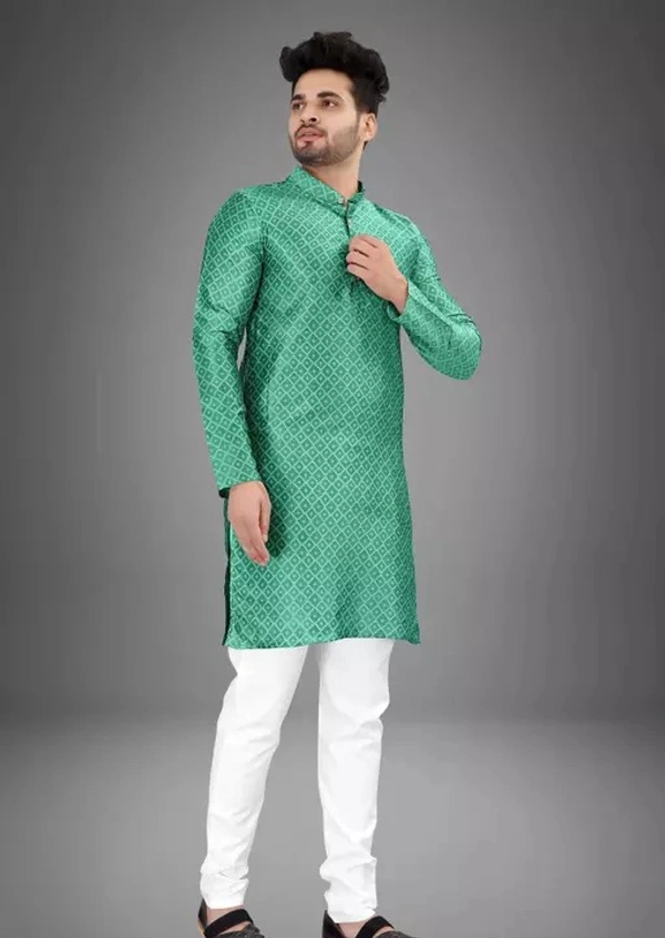 FANCY CHECK'S MEN'S KURTAS - L
