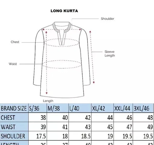 Modern Men Kurtas - L