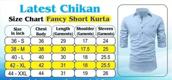 Elegant Khadi Cotton Men's Kurta - XL