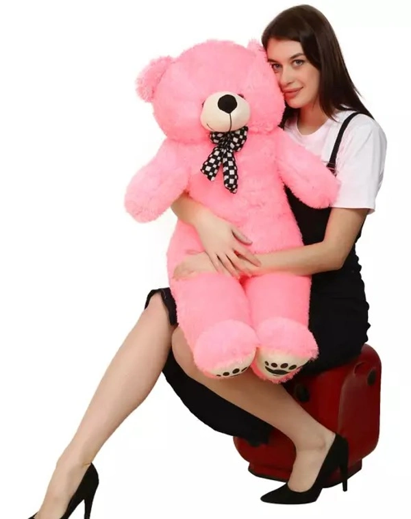 New Pink teddy bear 3 feet for gift - 90 cm (Pink) - 3feet