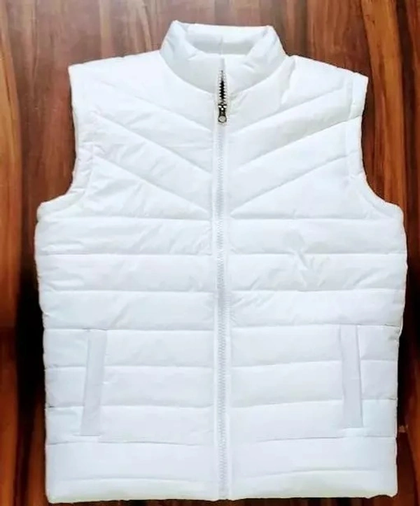 Flopy white jacket men half - L