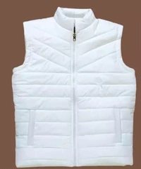 Flopy white jacket men half - L
