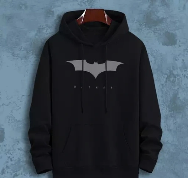 Men Cotton Blend Hooded Sweatshirt(Pack of 1) - M