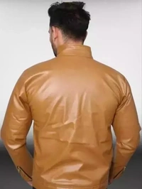 Jacket/Leather jacket/Winter jacket/Waterproof jacket/Pu leather jacket - M