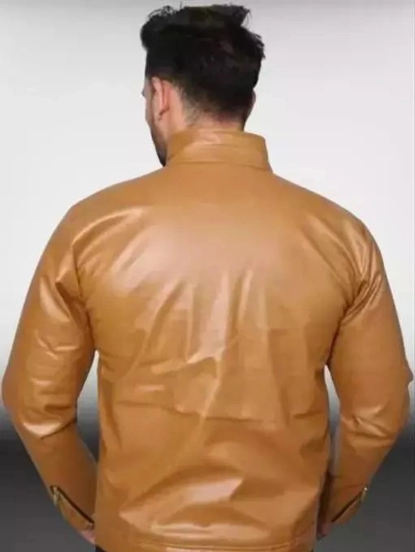Jacket/Leather jacket/Winter jacket/Waterproof jacket/Pu leather jacket - M