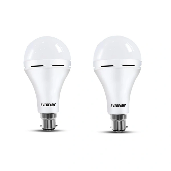 Eveready 9W b22d LED Inverter Bulb (White) Pack 2 - Free Size
