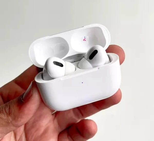 Air-Pods Pro (White) with Data Cable, 20Hrs Battery Backup, Instant Pairing- Compatible with Both Android and iOS… - Free Size