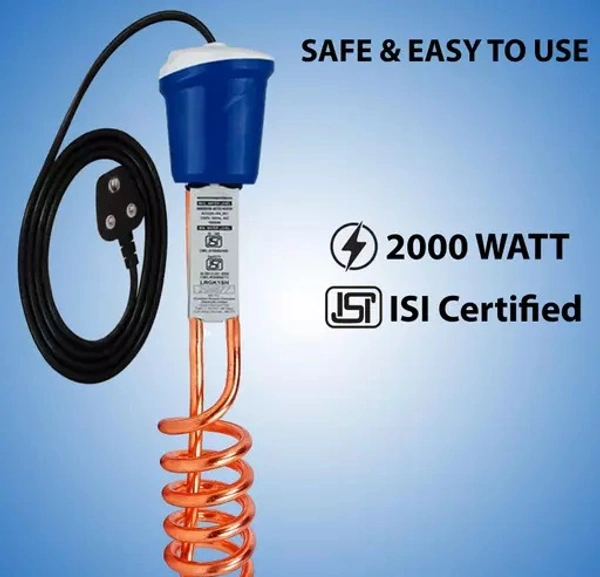100% Copper Shockproof & Waterproof 2000 Immersion rods - Free Size