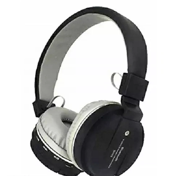 SH-12 Wireless Bluetooth Over The Ear Headphone With Mic - Free Size