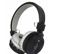 SH12 Wireless Bluetooth Headphone For Mobile With Mic With FM And SD Card Slot With Music And Calling Controls (Multicolor) - Free Size