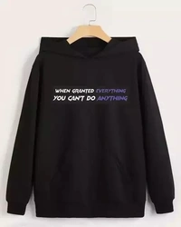 Trendy OverSized Sweatshirt hoodies For Mens - L