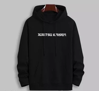 MENS ANIME PRINTED HOODIES 220GSM FLEECE - L