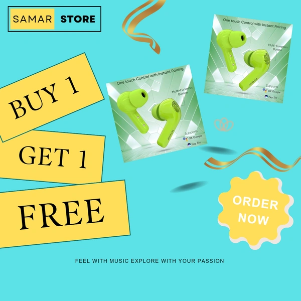 Ultrapods Digital Earbuds Buy 1 Get 1 Free  - Free Size