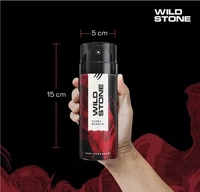 Wild Stone Ultra Sensual Deodorant for Men, Long Lasting Intense Fragrance, Pack of 2 (150ml each) - Free Size