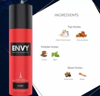 ENVY Fiery Deodorants Spray - 120ML - Free Size