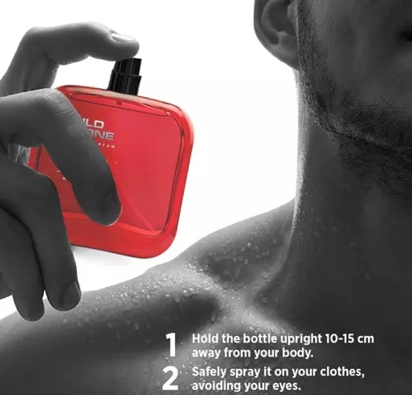 Wild Stone Ultra Sensual Spray Perfume for Men 50 ML - Free Size