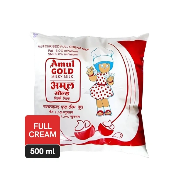 Amul Gold Full Cream Fresh Milk 