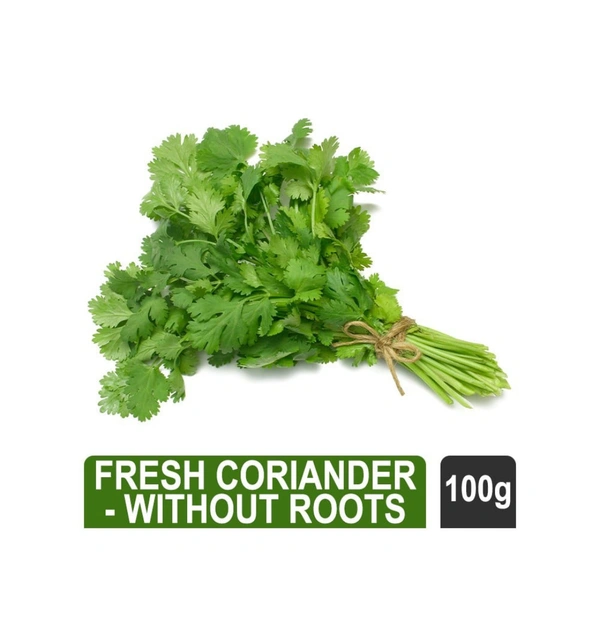 Coriander Bunch (Without Roots ) 100g धनिया पत्ता 