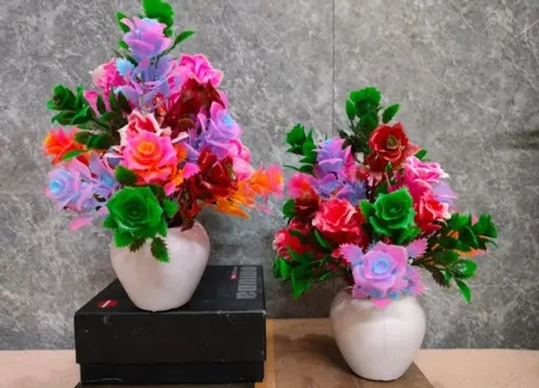 Wonderfull Artificial Flower/Plants for Home,Office,Kitchen,Decor and Gifts Combo Pack - Free Size