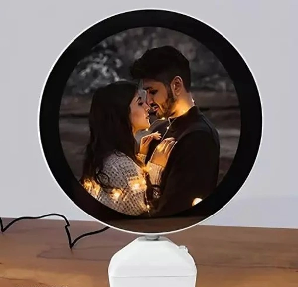SAMAR MAGIC MIRROR PHOTO FRAME CUSTOMISED GIFT FOR BEST FRIEND , MOM , DAD , BIRTHDAY , ANNIVERSARY BEST GIFT - Free Size