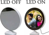 SAMAR MAGIC MIRROR PHOTO FRAME CUSTOMISED GIFT FOR BEST FRIEND , MOM , DAD , BIRTHDAY , ANNIVERSARY BEST GIFT - Free Size
