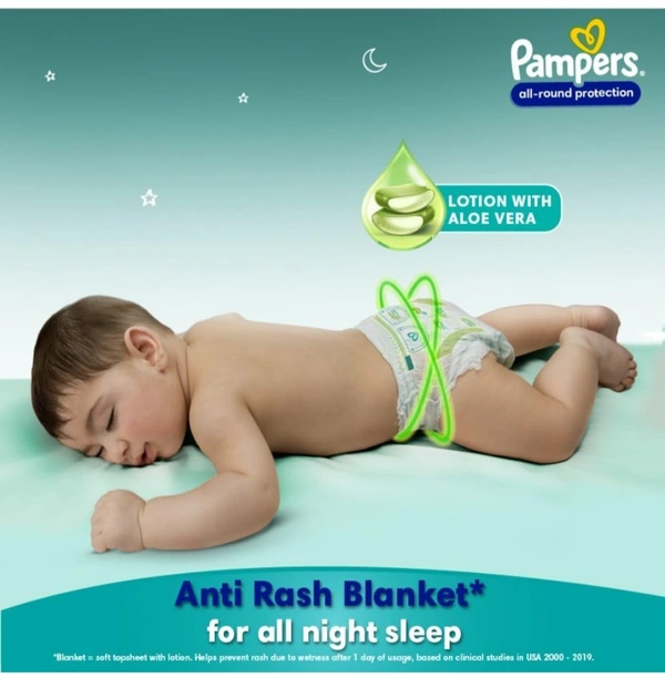 Pampers Diapers Anti-Rash Blanket 86Pant