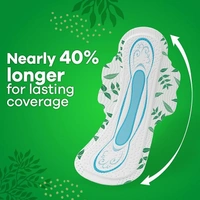 Whisper Ultra Clean Sanitary Pads for Women|50 thin Pads|XL+|Hygiene & Comfort|Soft Wings|Dry top sheet|Suitable for Heavy flow|Odour free|31.7 cm Long|With disposable wrap - XL