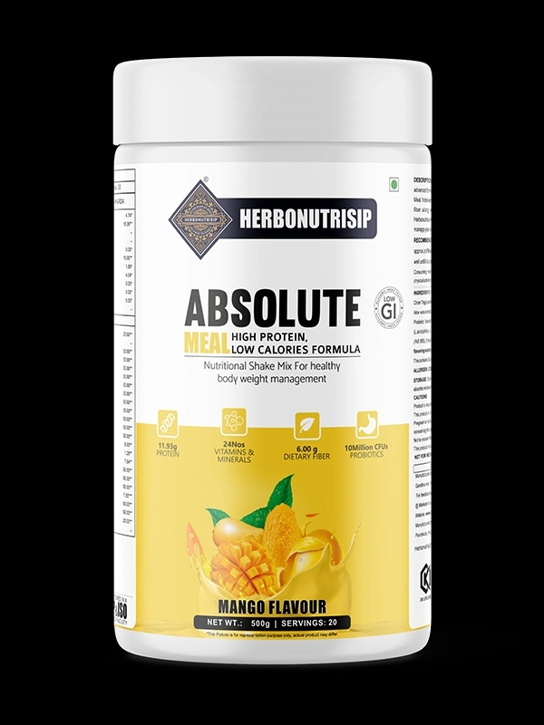 Herbonutrisip Absolute Meal Shake 500G - Mango