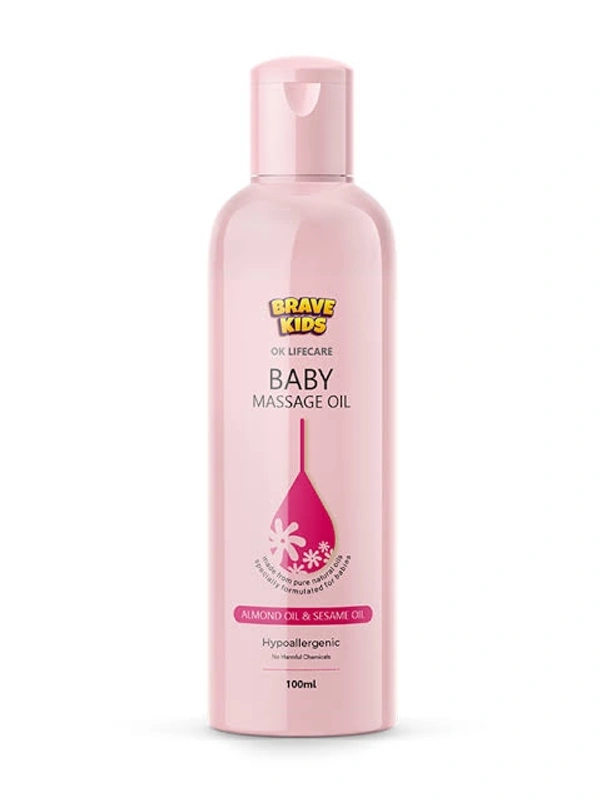 Brave Kids Baby Massage Oil 100ML