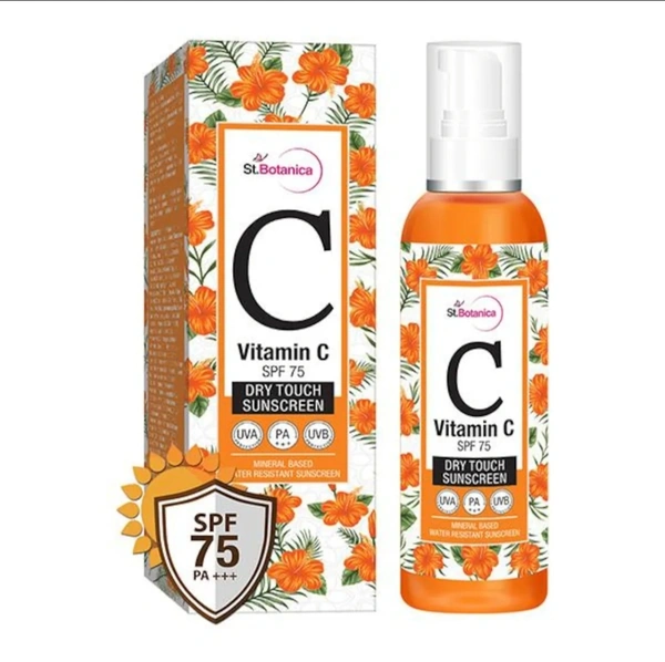 St.Botanicas Vitamin C SPF 75 Dry Touch Sunscreen, 120ml
