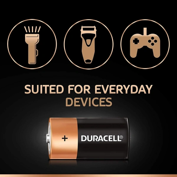 Duracell Ultra C Alkaline Batteries – Pack of 2 | Long-Lasting & Reliable Power