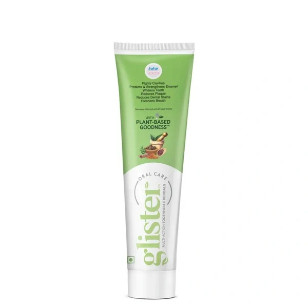 Amway Glister Multi-Action Toothpaste Herbals – Great Taste with the Goodness of Herbs - Herbal, 200G