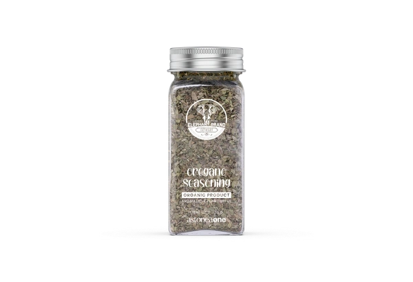 Astoneaone Elephant Brand Organic Oregano Seasoning – Premium Culinary Herb – 35g