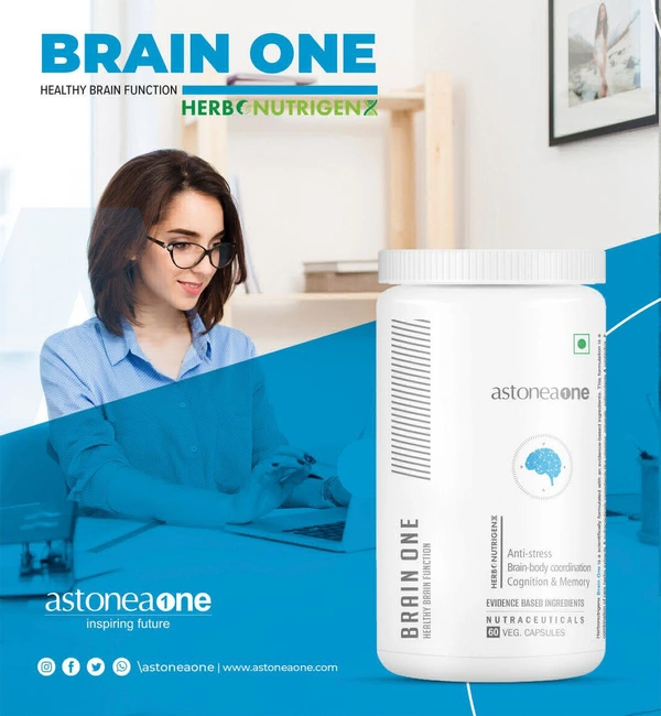 ASTONEAONE HERBONUTRIGENX BRAIN ONE 60 CAPS
