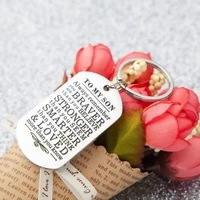 Monu Steele Key Ring - No